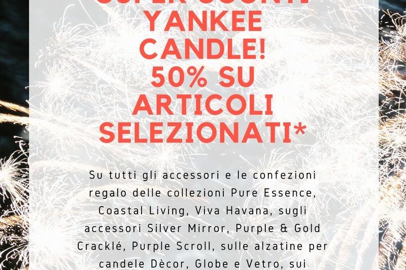 sconti Yankee Candle - Arrediamo Insieme Palermo
