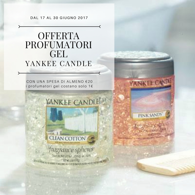 OFFERTA PROFUMATORI GEL YANKEE CANDLE -  Arrediamo Insieme Palermo