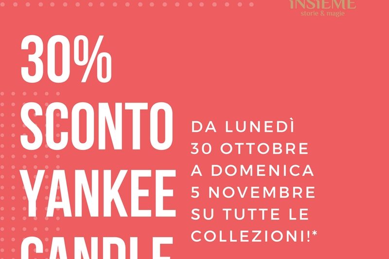 sconti Yankee Candle - Arrediamo Insieme Palermo